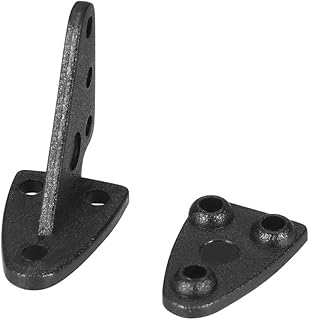 uxcell Control Horn, 16x17mm Plastic Horns with 3 Holes 1.6mm for RC Airplane Parts Black 20 Sets