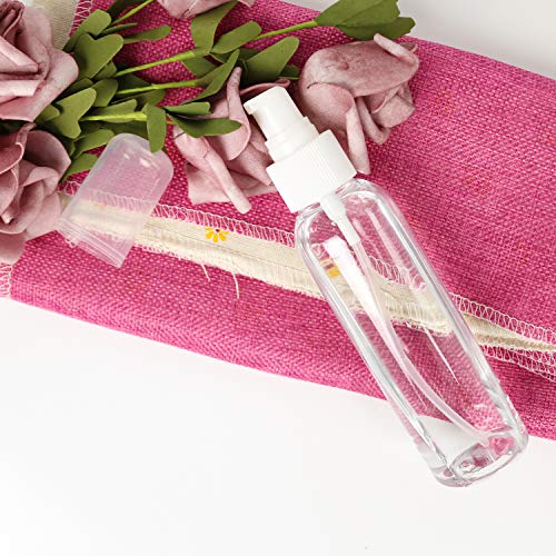 TRENDBOX 12 Pack Plastic Empty Bottles with Duckbill Pump Cap for Shampoo, Lotions, Liquid Body Soap, Cream (4 oz / 120 ml)3