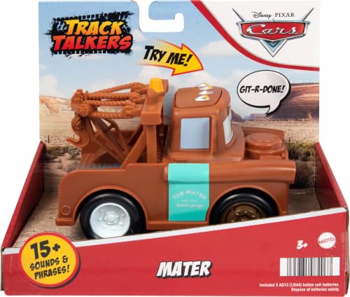 Mattel Disney and Pixar Cars Track Talkers Mater Toy Truck - image 7