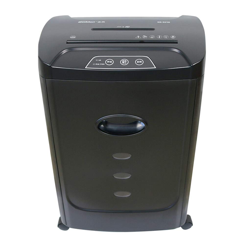 Niszczarka do dokumentów, elektryczna niszczarka papieru, dokumentów, karty kredytowe, przenośna, poziom poufności, 5 profesjonalna niszczarka dokumentów o dużej pojemności