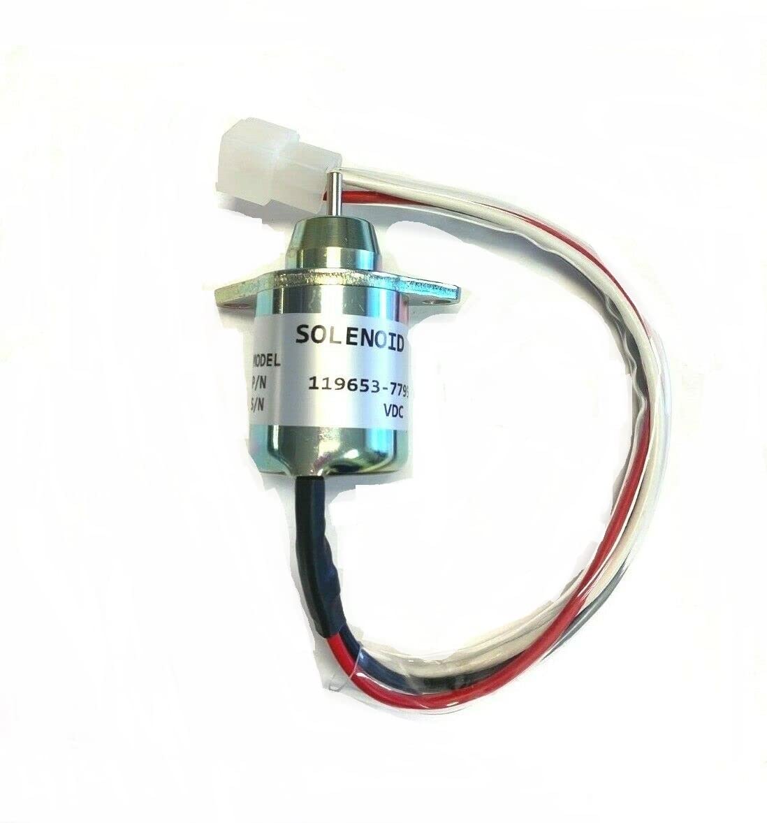 Amazon.com: 12V Fuel Shut Off Solenoid 4TNV94L 119653-77950 for