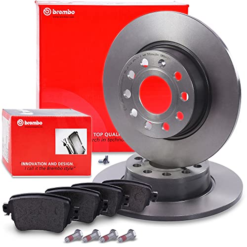 BREMBO Coated Disc Line Bremsenset Hinterachse inkl. Bremsscheiben Hinten