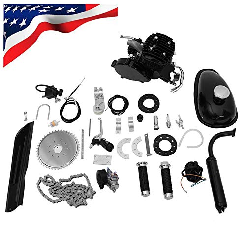 zeipy 80cc Bicycle Engine kit, Bicycle Motor Kits Motor kit for Bike 80cc 2 Stroke Motor Bike Engine kit Motorized Bike kit Engine kit Bicycle Gas Bicycle Motorized Bike Motor kit Bike kit