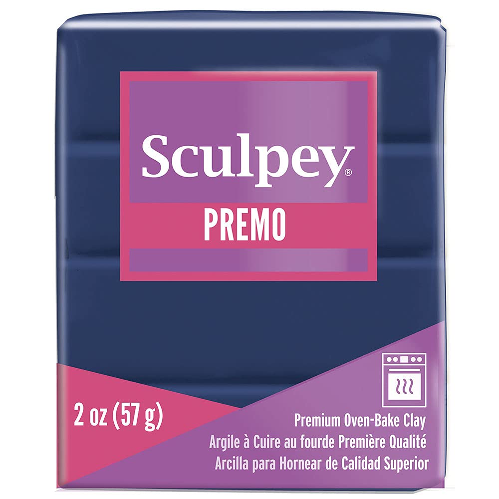 Polyform Sculpting Clay, Navy, 2oz