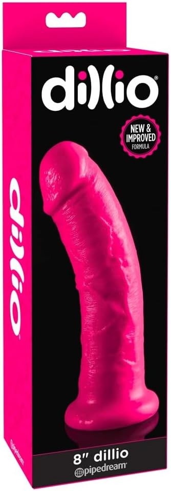 PipedreamDillio 8" Dildo Pink 8 Inch