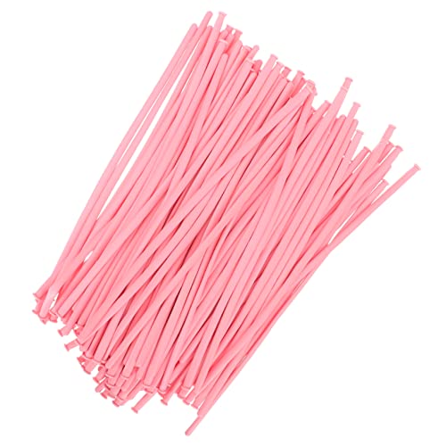 TOYANDONA 100個ロングバルーン 細長いラテックス風船 ツイストバルーン 無色透明 パーティー飾り 会 学校行事 屋内屋外イベント用