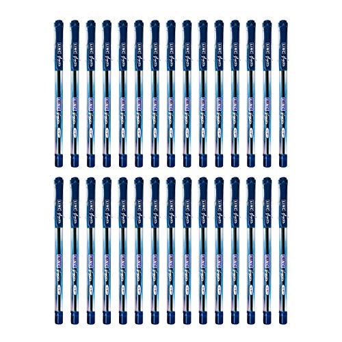 Image of Linc Glycer (0.6 mm) Ball Pen, Blue, (30pcs) Glycer (0.7 mm) Ball Pen, Blue, 15 pcs