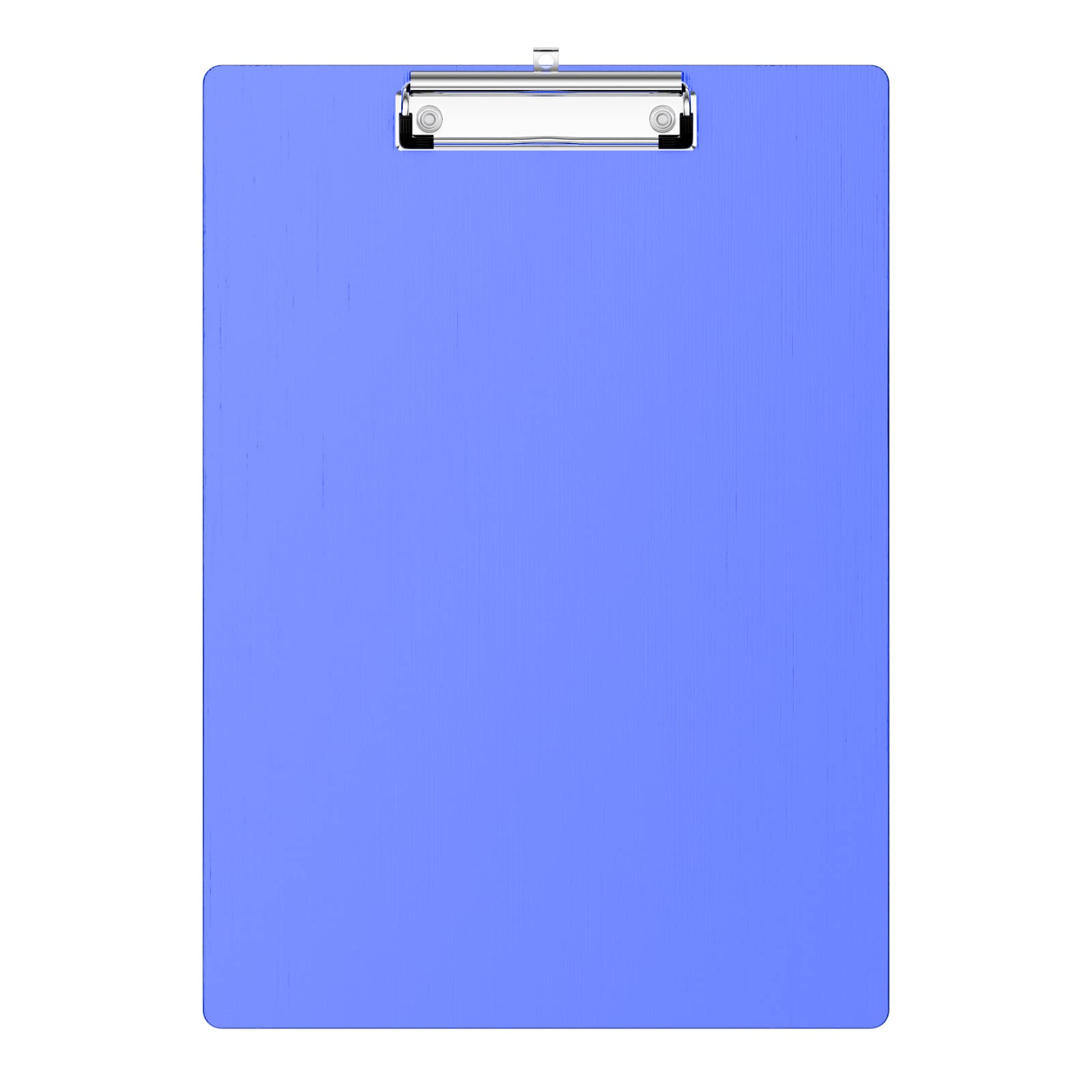 Hongri Aluminum Clipboard, Blue Clip Board, Metal Construction Clipboards with Low Profile Metal Clip, 12.5 x 9 Inch Letter Size, Office Supply, Contractor Clipboard.(Blue)