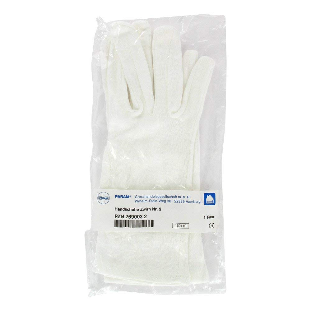 Handschuhe Zwirn Größe 9 Gewerbe, Industrie & Wissenschaft