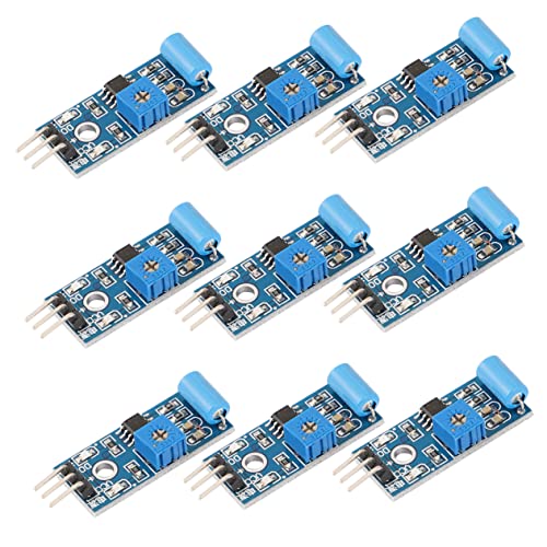 SOLUSTRE 10pcs Vibration Sensor Module Alarm Sensor Module for Normally Closed Type Vibration Switch
