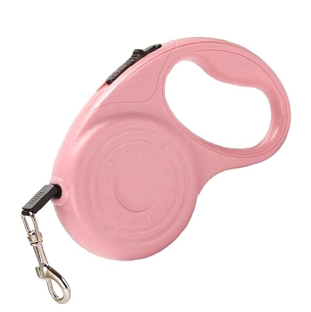 Foto 6 de 8 de PAKEY Retractable Dog Lead, 5m Duty Pet Walking Leash Night Walking, Running, Training for Small Dog Cat