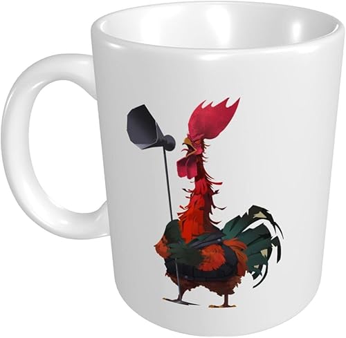 Miniatura 2 de Taza de pollo divertida Taza de café Taza de té Taza divertida Taza de cerámica única para regalos de hijo