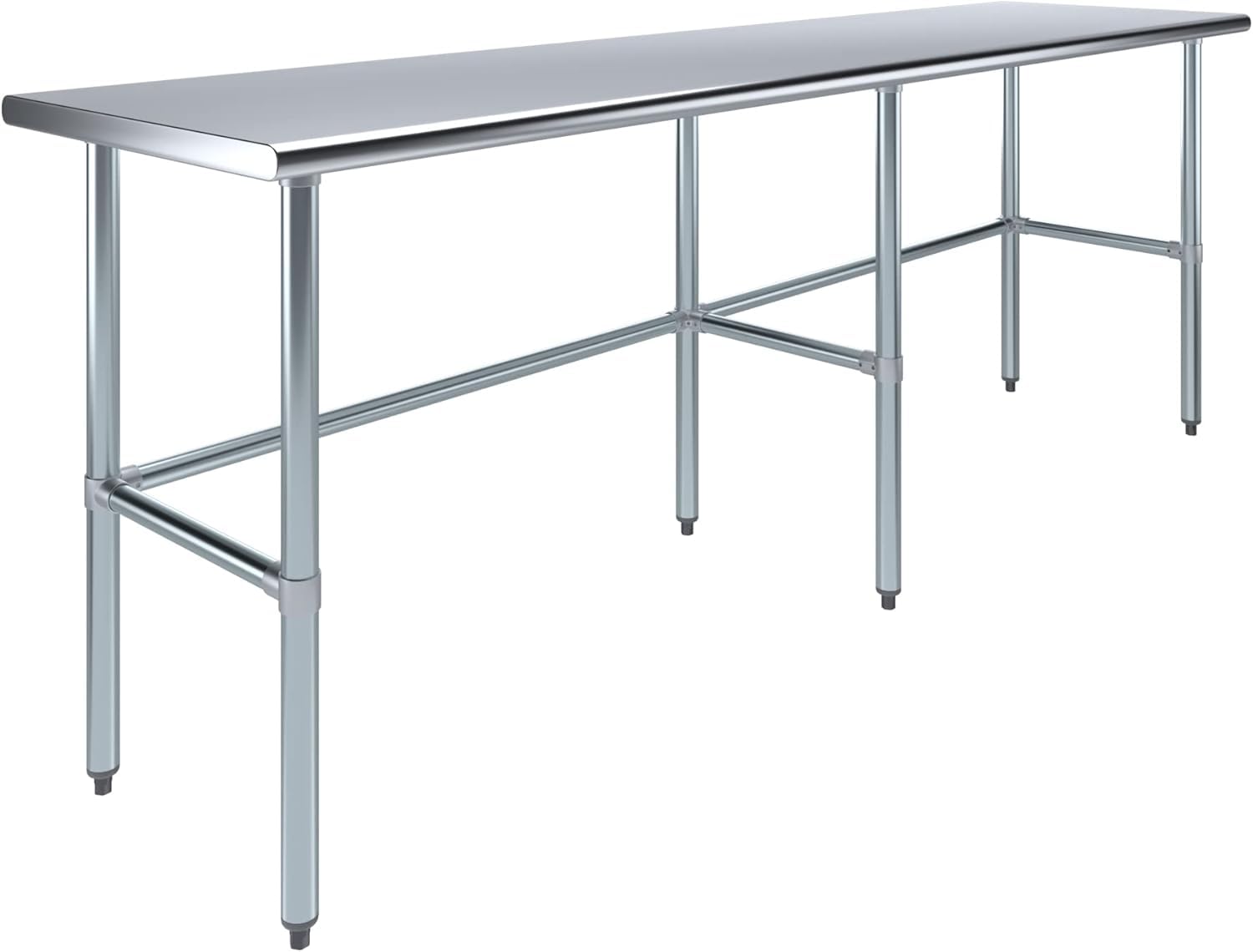 96" x 24" Open Base Work Table, 35" Tall, NSF