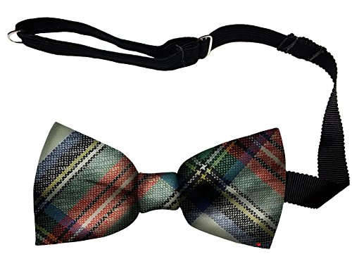 Noeud Papillon Homme en Laine Écosse Tartan Ajustable - I LUV LTD