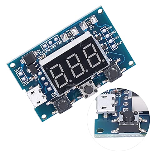 Módulo de Ciclo de Trabalho, PWM Generator Plastic 2 Channel Frequency Drive Ajustável Componente El
