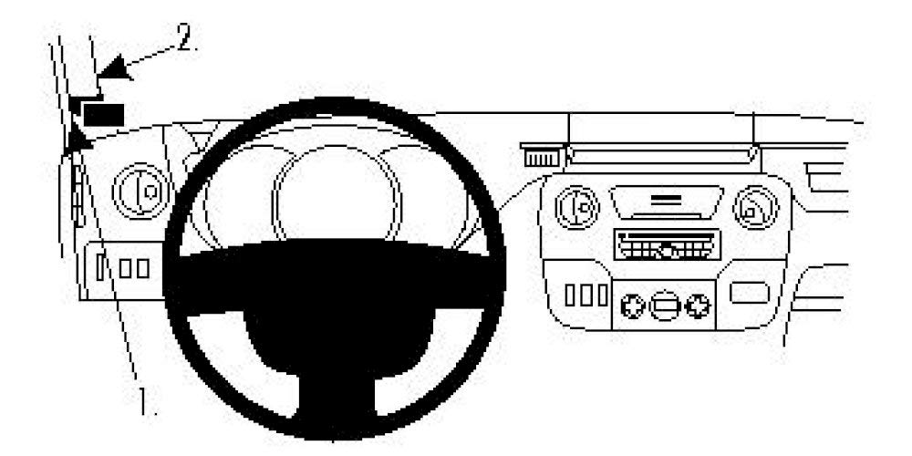 Brodit804530 Proclip Mount for Master/Movano