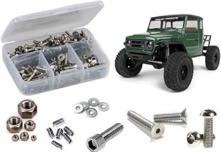 Stainless Steel Screw Kit Compatible for The Vanquish VS4-10 Chassis Series Crawler (vanq001)