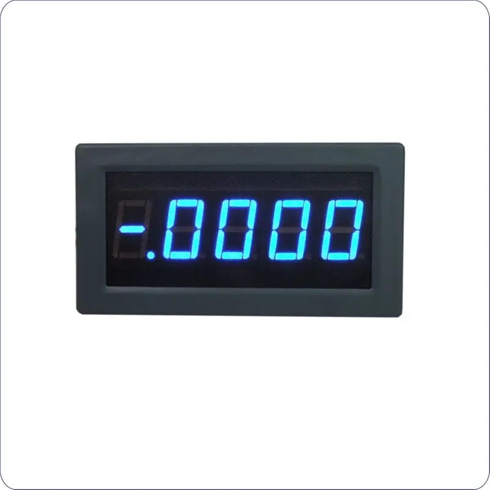 Voltmètre numérique DC 2V avec écran LED bleu et isolation électrique YB5145Bi - 8
