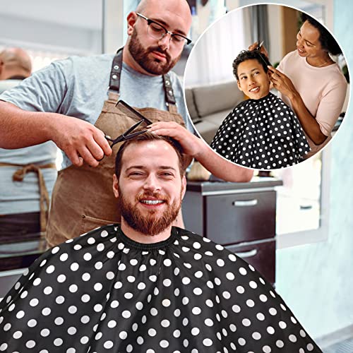 Image of FEBSNOW Barber Cape Professional Hair Cutting Cape with Neck Duster Brush