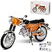 Produktbild Zündapp KS 50 Super Sport Orange Silber 1962-1984 1/10 Schuco Modell Motorrad mit individiuellem Wunschkennzeichen
