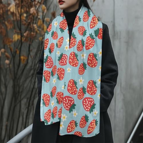 Winter Scarf for Women Christmas Scarves Holiday Gifts for Women Men Warm Wraps Fashion Shawl3