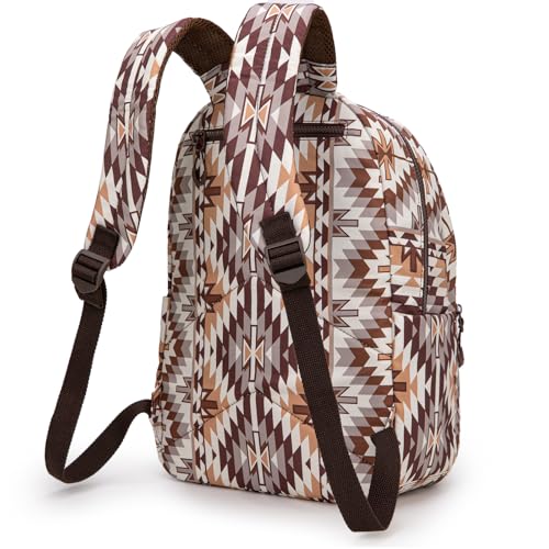 Image of Montana West Backpack Purse for Women Western Aztec Backpack Purse Lightweight Casual Daypack for Travel