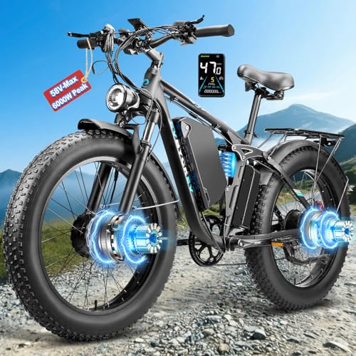 6000W Dual Motor Electric Bike
