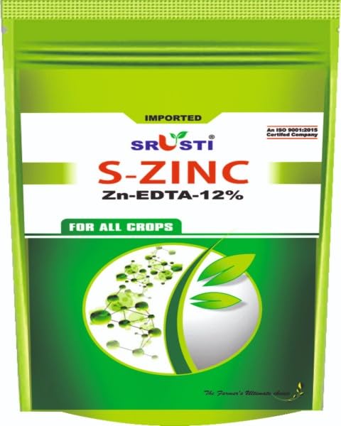 Important micronutrients for plant growh contains 12% Zn in EDTA form (250G) (Pack Of 2)