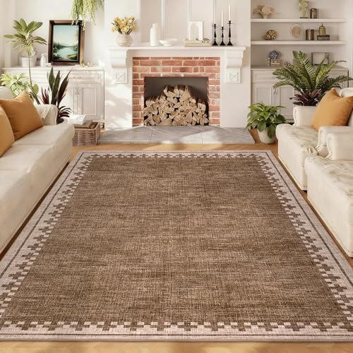 Garvee Washable Area Rug 10x13, Oversized Non Slip Extra Large