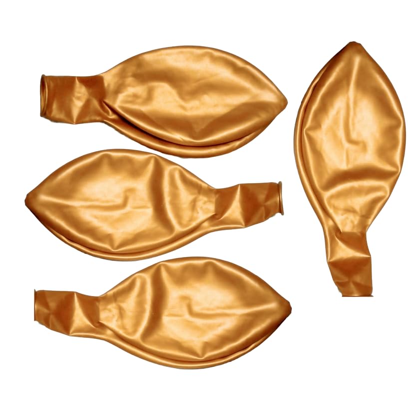 Image of Rk Balloons Big Size 36 Inch Jumbo Giant Balloons For Birthday, Anniversary, Engagement, Baby Shower, Welcome Party & All Festivals (Pack of 4, Golden)