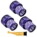 Price comparison product image Syxtidy 3 Pack Replacement Filters Fit for Dyson V10 Cyclone series, V10 Absolute, V10 Animal, V10 Total Clean, SV12, Replace Dyson part No. 969082-01
