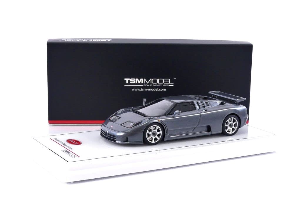 Bugatti EB110 Super Sport 1992 Gris Métallique 1/43 TSM Models TSM430603