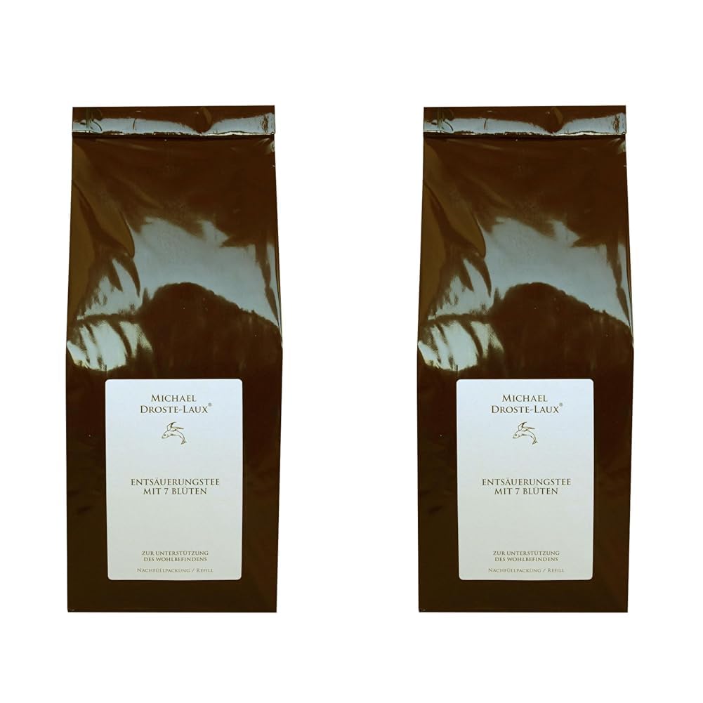 Droste-Laux Entsäuerungstee mit 7 Blüten Refill 200 g (Blütentee, Refill, Tee) 120400