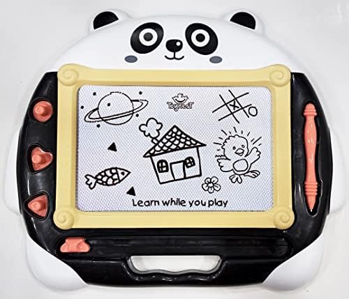 FRATELLI Acrylonitrile Butadiene Styrene Toynest Magic Slate For Kids Pen Doodle Pad Erasable Drawing Writing Learning Graffiti Board Kids Gift Toy Magnetic Painting Sketch Pad For Children(Red Monkey Board)35X29Cms (B09VZC29K4) Amazon Price History, Amazon Price Tracker