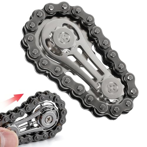 MKEAWWU 1 Fidget Toy, Spinner Magnétique Métallique, Anneau Sensoriel Pour Adulte, Jouet Anti-Stress Pour Classe, Idéal Pour Autisme Et Tdah