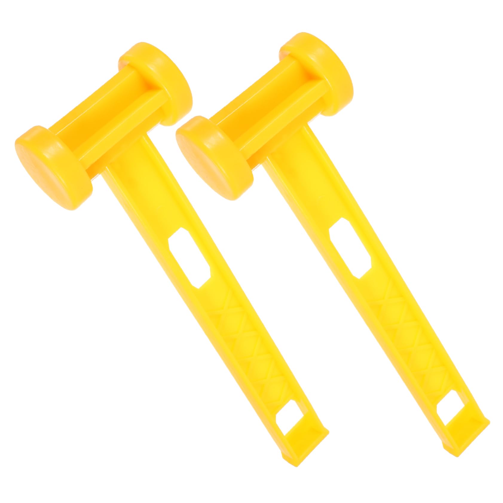 NUOBESTY 5 Set Chiodi Martello Unghia Bushcraft Anti- Palo Casa Tack Martello Da Per La Lavorazione Del Legno Per Chiodi Da Pe Materiale Giallo 2 Pezzi * 5