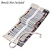 BTSKY® Canvas Pencil Roll Wrap 108 Slot-Adult Coloring Pencil Holder Organizer for Colored Pencils, NO Pencils (108 Slots Bohemian)