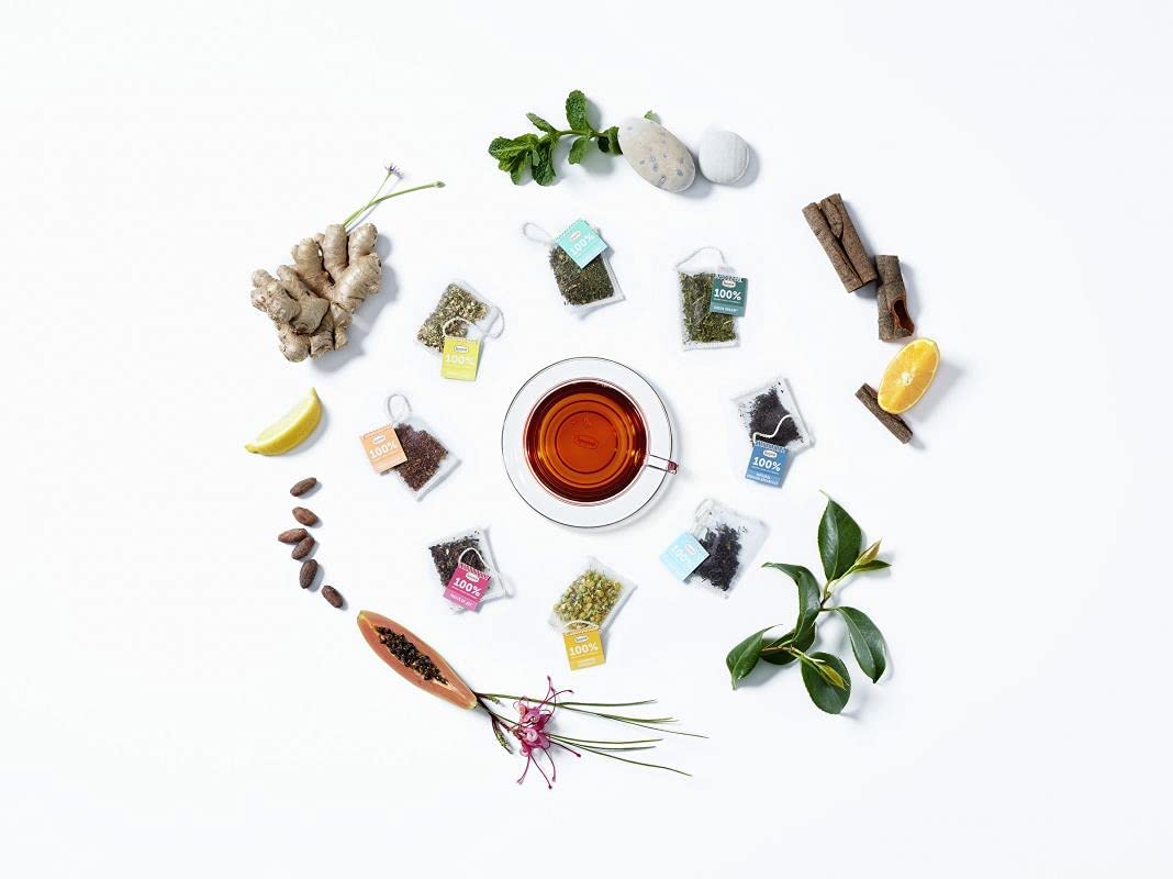 Ronnefeldt 100% Wonderful Verbena - organiczna herbata ziołowa, 15 torebek herbaty po 2 g, 30 g, organiczna, wegańska, ekologiczna, przyjazna dla środowiska, ilość: 6 sztuk