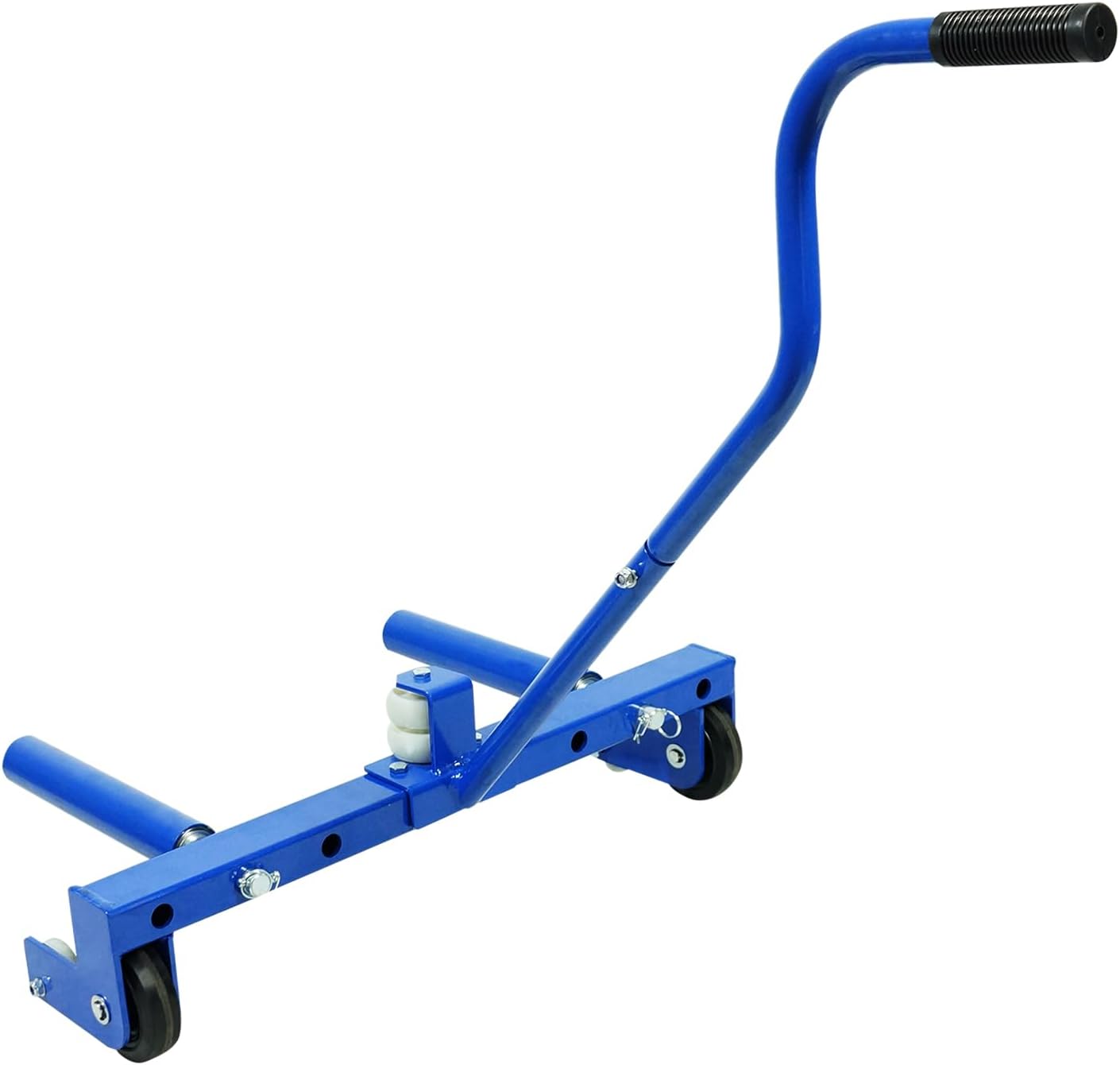 500 LB Heavy-Duty Tire Dolly, Adjustable Wheel Dolly Tire Moving Cart Tool with 12"-24" Roller Spread and Smooth Wheels for Garage, Workshop, Automotive Repair