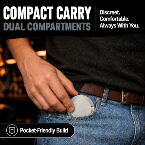 Image of Metal Can for ZYN, Slim Pouch Container and Holder