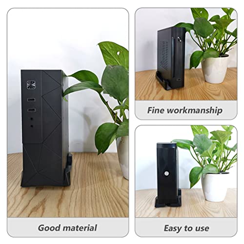 SOLUSTRE 3 piezas soporte móvil ajustable para CPU, soporte estable para carcasa de computadora, bordes suaves, soporte versátil para hosts de computadora, fácil de limpiar y usar miniatura 5