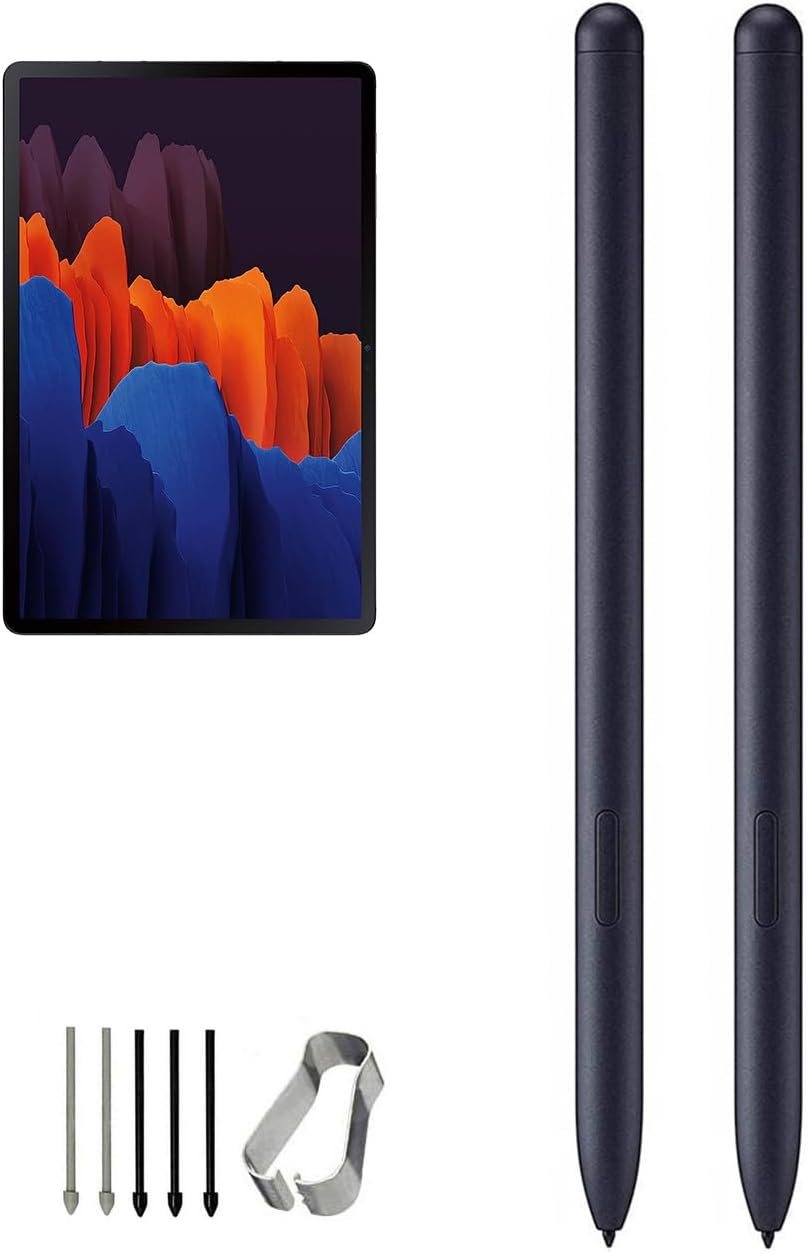 2 Pcs Galaxy Tab S7 Stylus Pen Replacement for Samsung