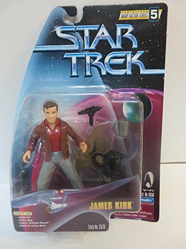 JAMES KIRK Star Trek: The Original Series Warp Factor Series 5 Action Figure from the Episode The City on the Edge of Forever