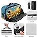 Zanxiantu Oil Print Sunflower Small Stroller Diaper Bag Mini Diaper Bag Accessories Diaper Bag Tote with Adjustable Straps for Outdoor Large Space Diaper Caddy with Hook Fits All Strollers