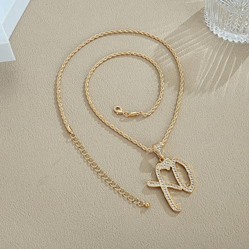 XO Necklace for Men, Gold Necklace Hip Hop Chain with Cubic Zirconia, Iced Out Jewelry, Fashion Statement Necklace, Gifts for Men
