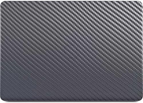 Skinit Decal Laptop Skin Compatible with MacBook Pro 13-inch with Touch Bar (2016-20) - Originally Designed Silver Carbon Fiber Design