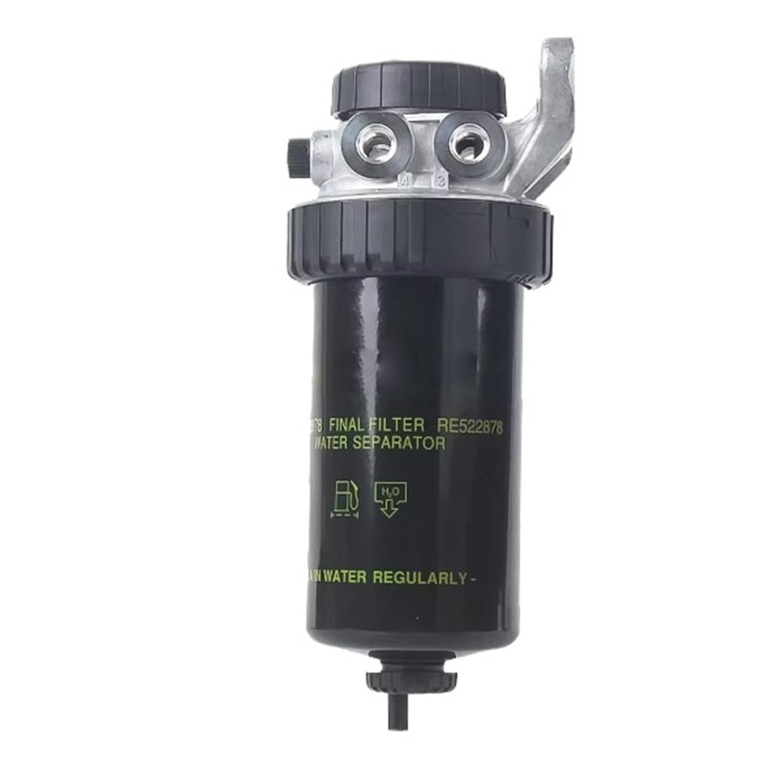 El conjunto de separación del filtro de combustible RE524723 es adecuado for motores 4045 6068 1110