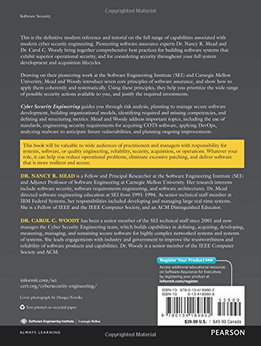 image for Cyber Security Engineering: A Practical Approach for Systems and Softw