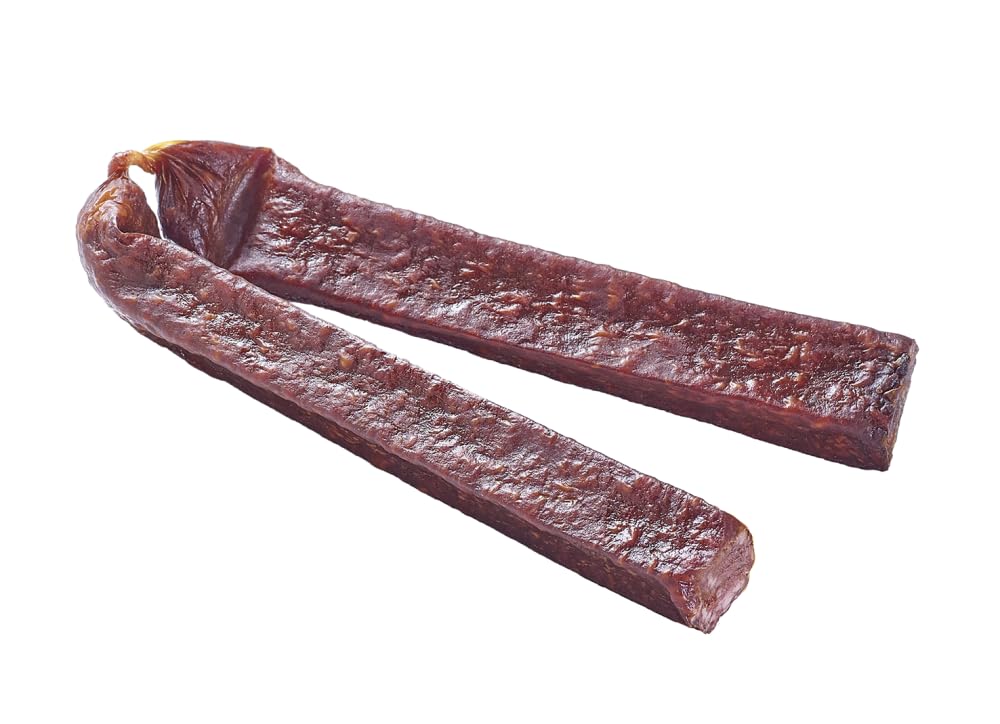 Almgourmet - Hirschlandjäger - 8 Stück je 60g - Wurstdelikatesse mit tollen Biss - schmeckt kräftig und würzig