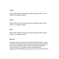 Vista 9 de Chap-Ice® 12-Count Assorted Mini Lip Balm Pack & 1 Lip Balm Keychain with Swivel Clip Made in USA 4 Flavors - Cherry, Citrus Orange, Kiwi